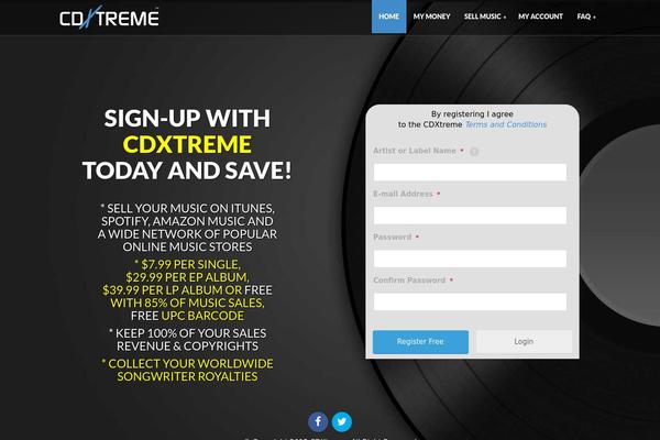 Bivio theme site design template sample