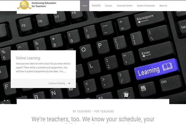 Education Pro theme site design template sample