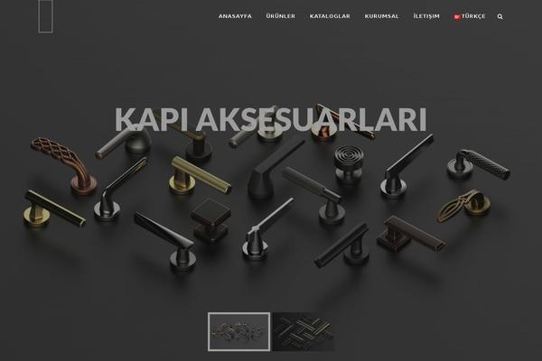 Burst theme site design template sample