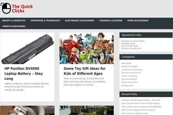 Combomag theme site design template sample
