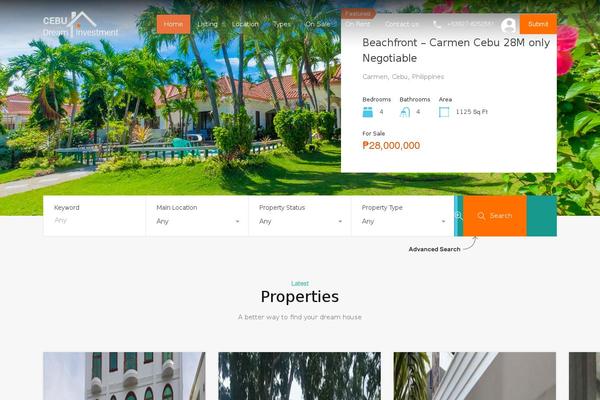 Realhomes Theme theme site design template sample
