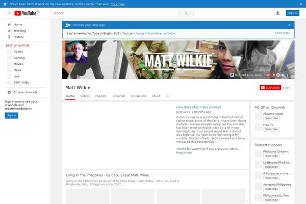 Site using Automatic-video-posts plugin