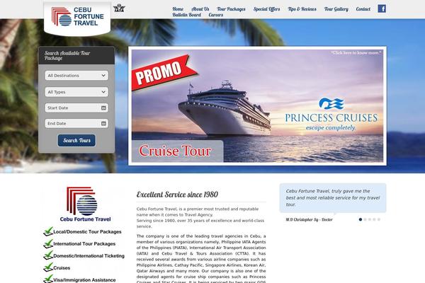 Midway theme site design template sample