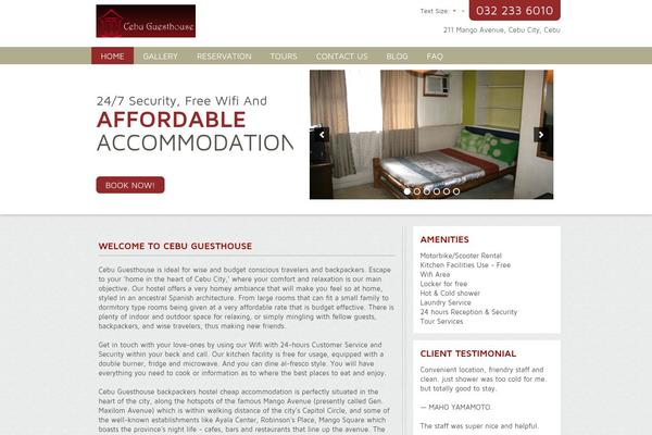 Kathryn theme site design template sample
