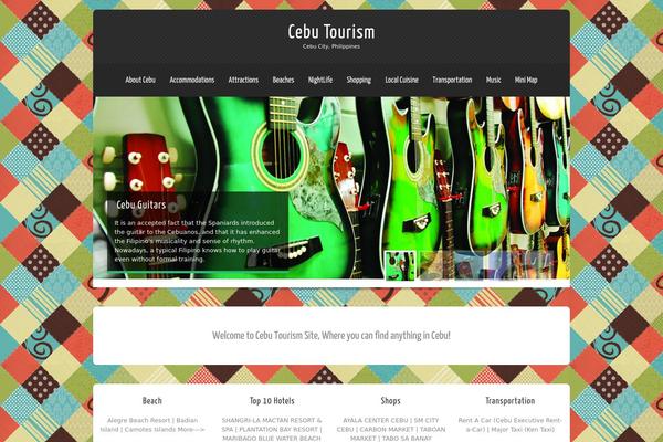 Theron_lite theme site design template sample