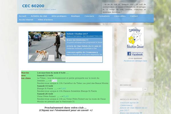 Site using WP Content Slideshow plugin