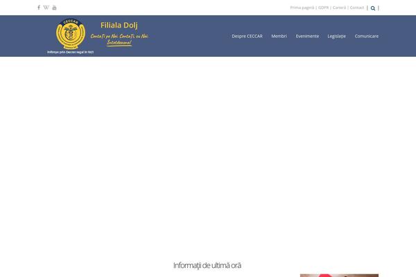 The-core-child theme site design template sample