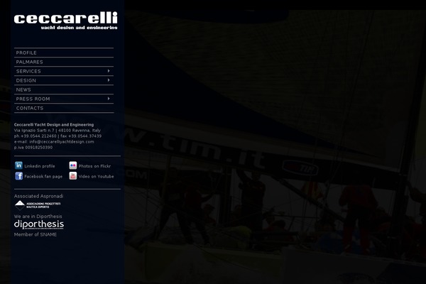 Widescreen theme site design template sample