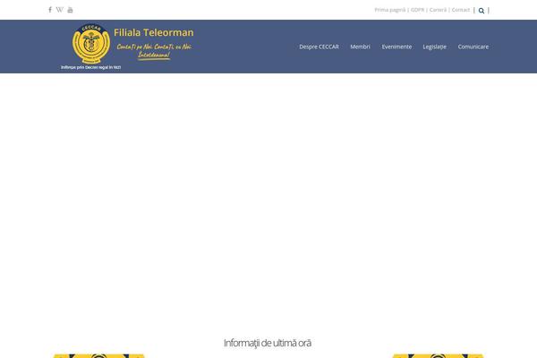The-core-parent theme site design template sample