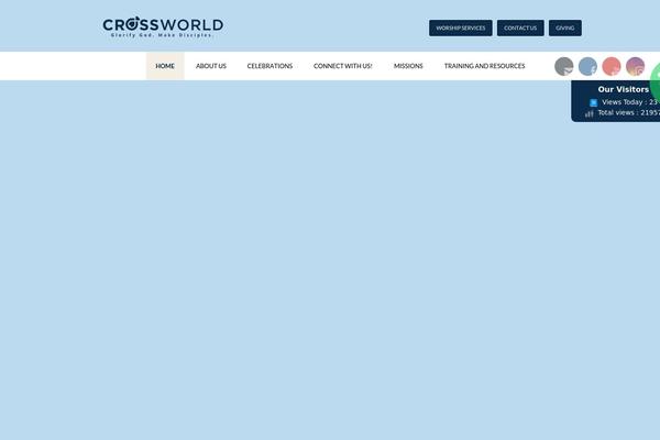 Site using Wps-visitor-counter plugin