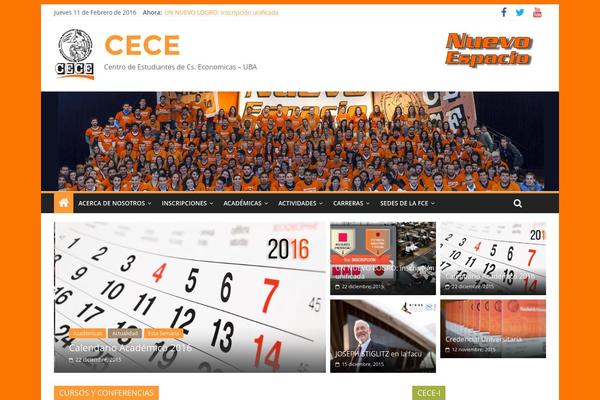 Refined Magazine theme site design template sample