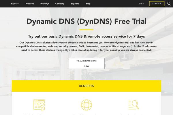 Dynamic17 theme site design template sample
