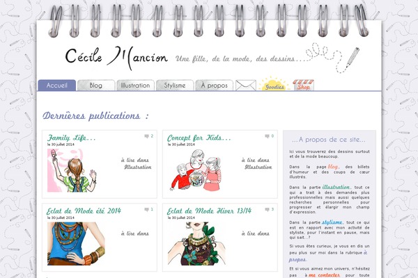 cecilemancion.com site used Cecile