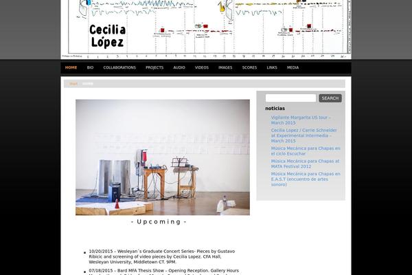 Site using Audio-player-oogiechetos plugin