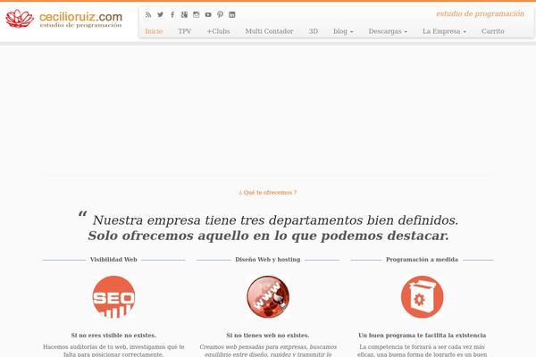 Customizr Pro theme site design template sample
