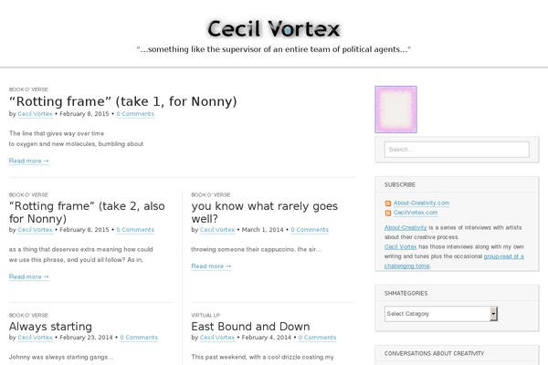 cecilvortex.com site used Magazine Basic