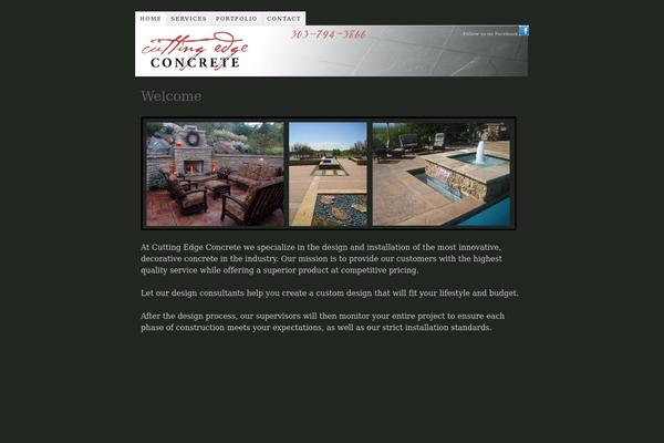 Thesis theme site design template sample