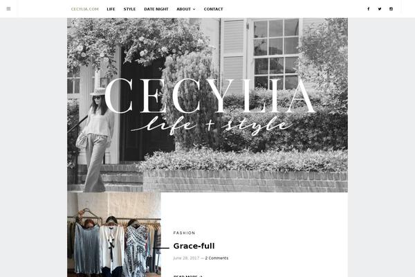 The-affair theme site design template sample