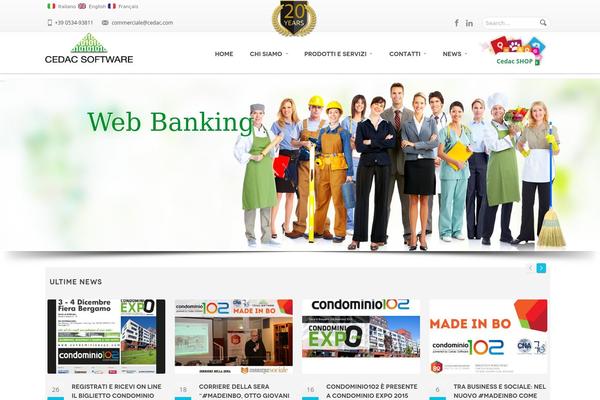 Savia theme site design template sample