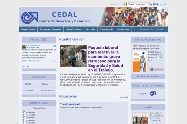 Academica theme site design template sample
