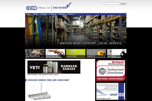 cedalbanyga.com site used Ced_corp_template