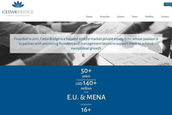Cb theme site design template sample