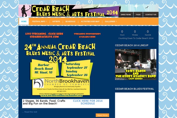 Musicconcert theme site design template sample