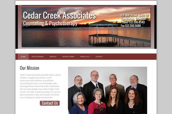 Site using Our Team Showcase plugin