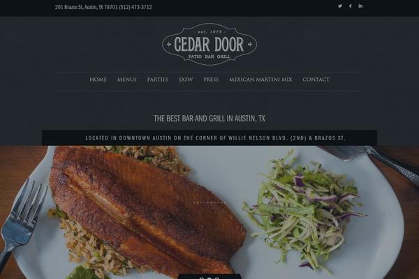 California theme site design template sample