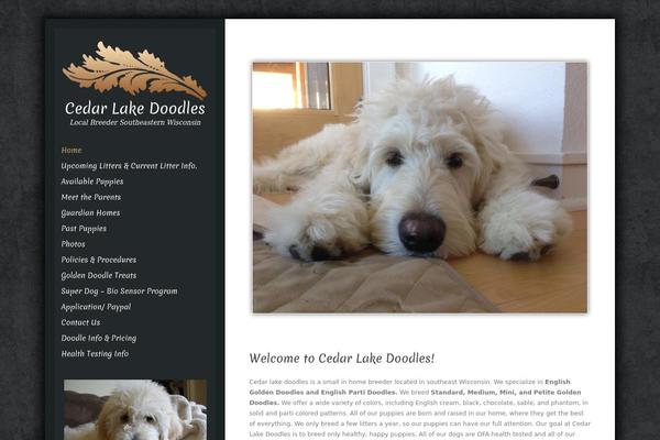 Luminescence Lite theme site design template sample