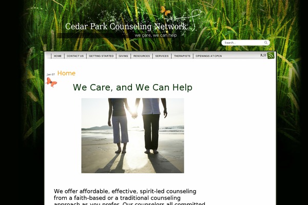 Greener Side theme site design template sample