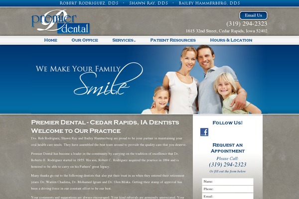 cedarrapidsiadentistry.com site used Custom5