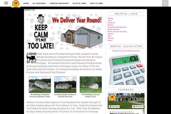 Braxton theme site design template sample