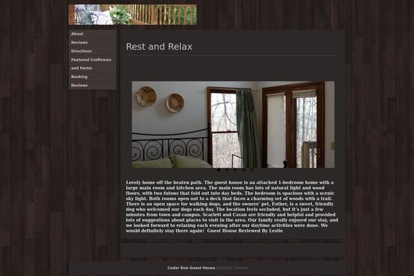 Mountain Creek theme site design template sample