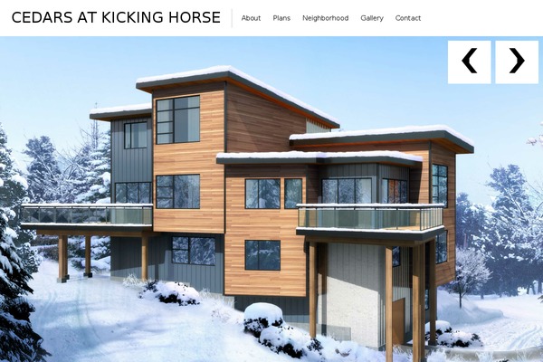 cedarsatkickinghorse.com site used Modelish