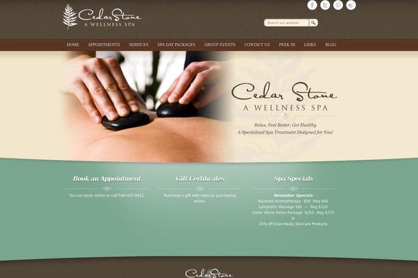 Simple Catch theme site design template sample