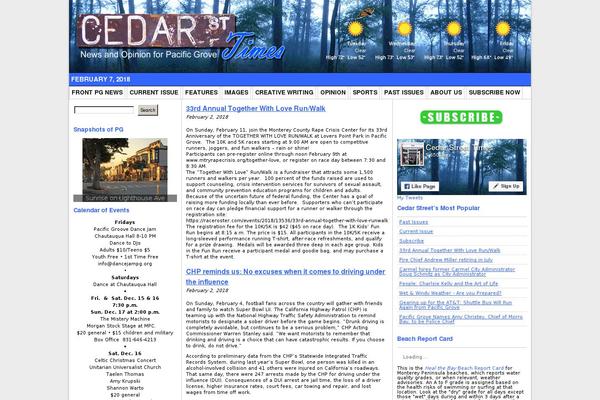 Site using Enhanced Categories plugin