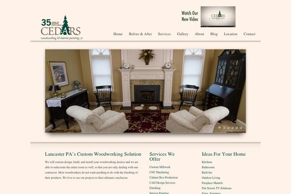 cedarswoodworking.com site used Yboot