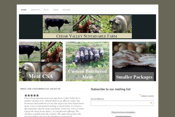 Headway theme site design template sample