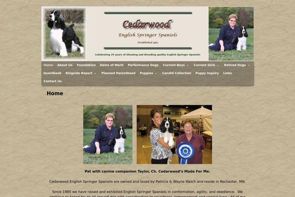 Weaver II pro theme site design template sample