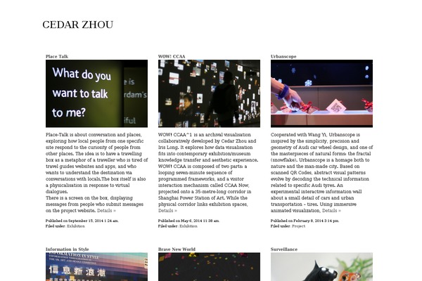 Miyazaki theme site design template sample