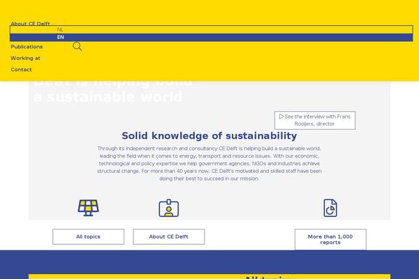 cedelft.eu site used FoundationPress