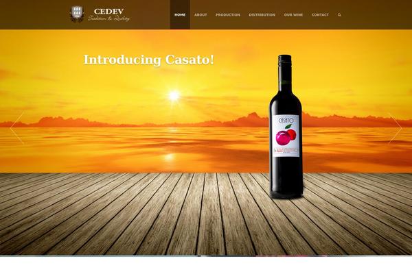 Supernova theme site design template sample