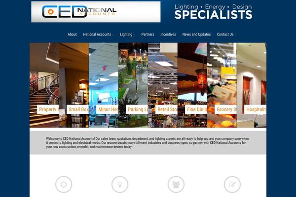 Asteria theme site design template sample