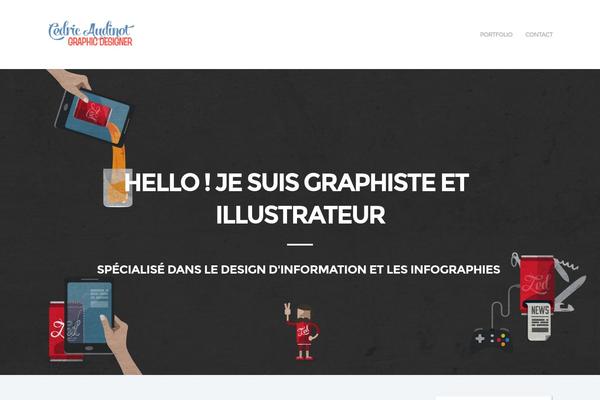 Banshee theme site design template sample