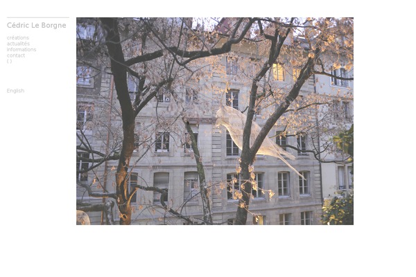 cedricleborgne.com site used Cedric-le-borgne