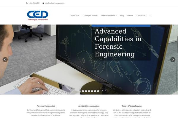 Total theme site design template sample