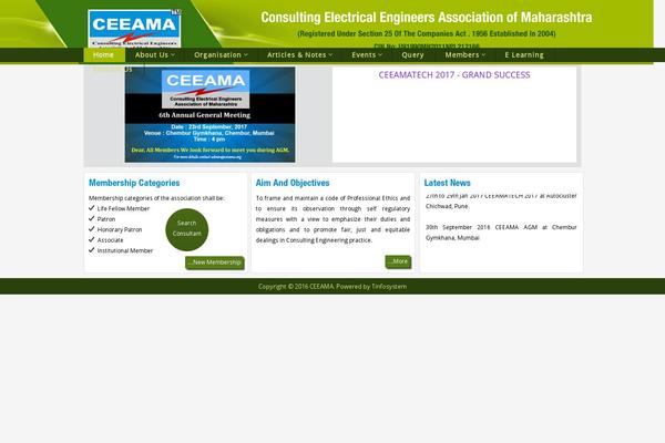 Discovery theme site design template sample