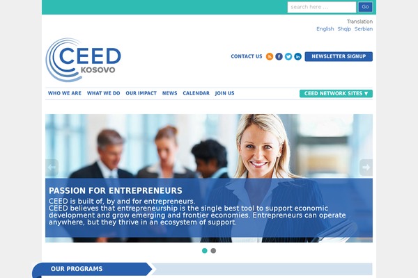 Responsive theme site design template sample