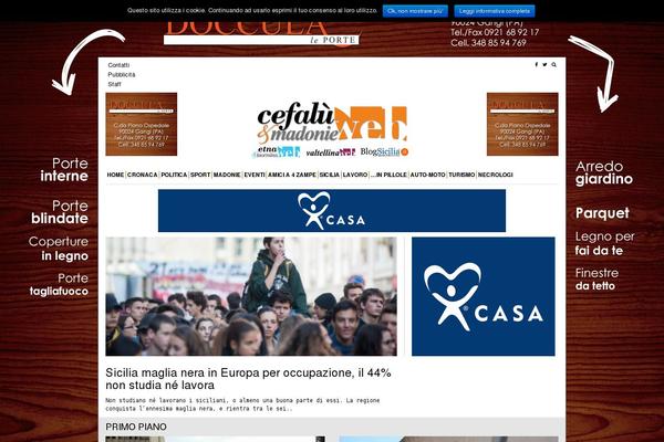 cefaluweb.com site used Newsmotive